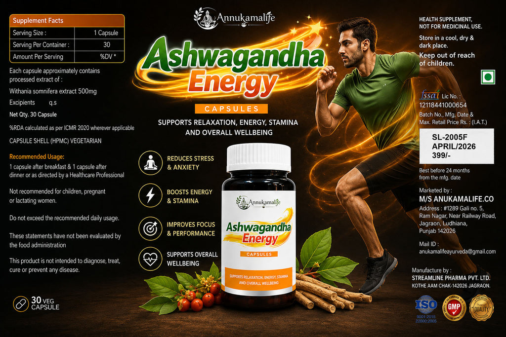 Ashwagandha Energy Capsules