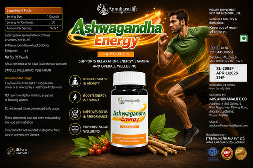 Ashwagandha Energy Capsules