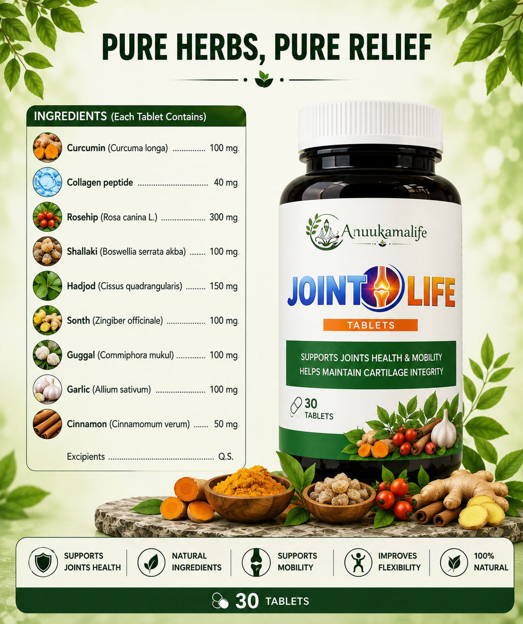 Joint Life Tablets