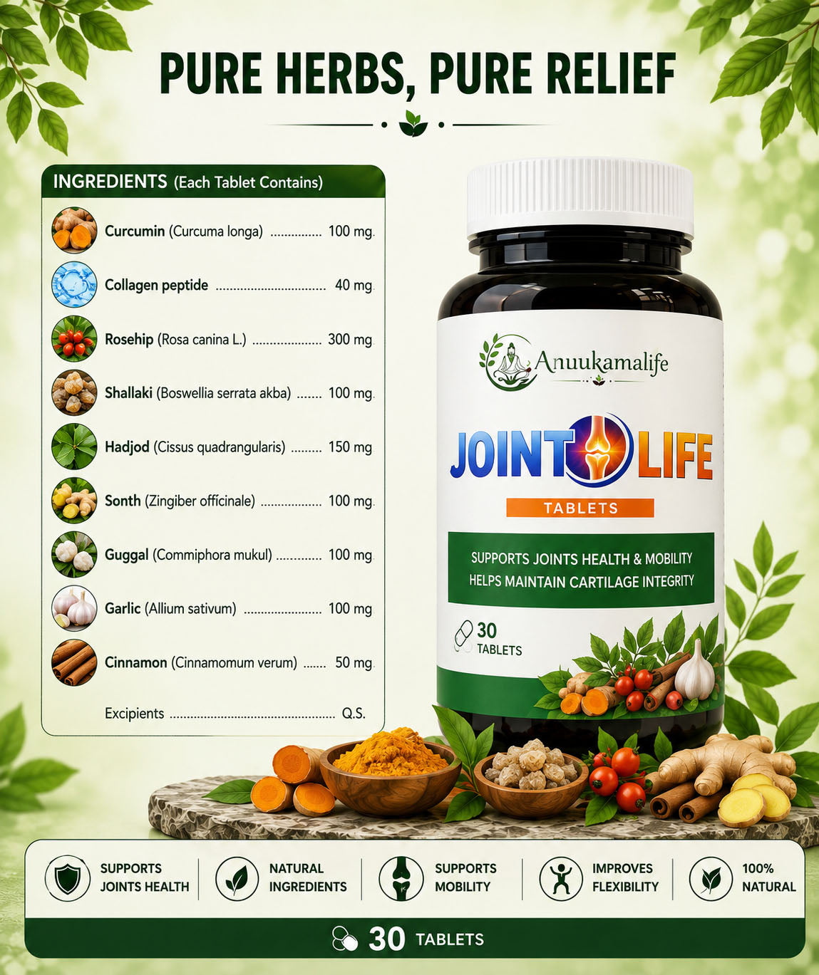 Joint Life Tablets