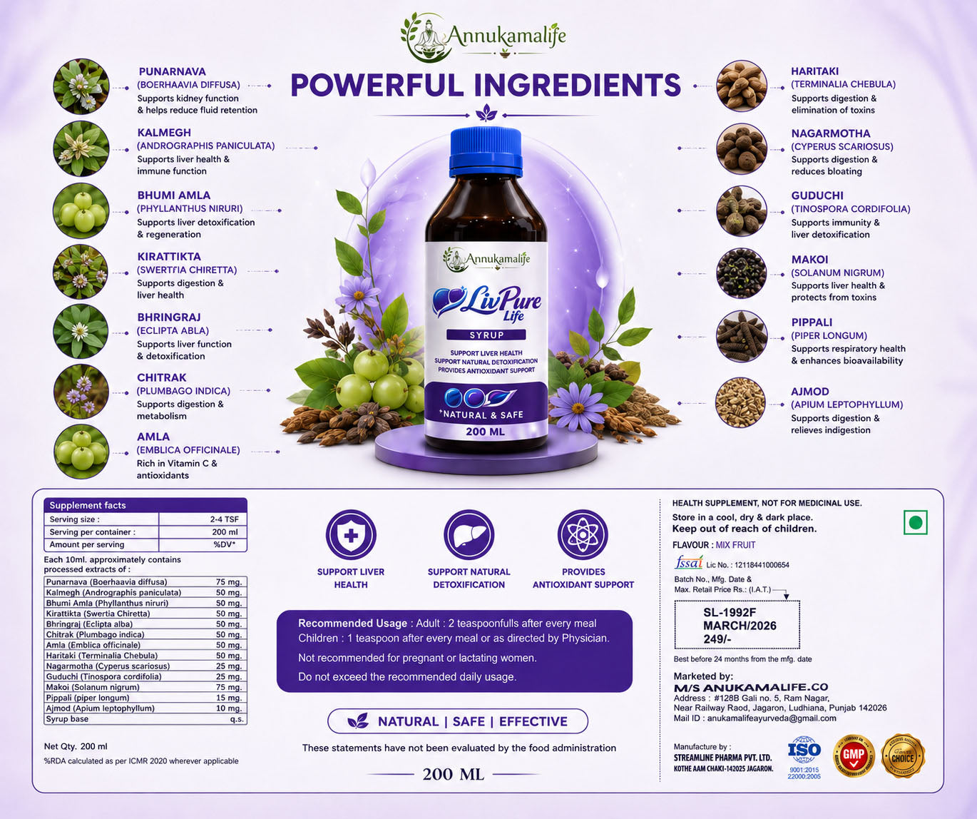 LivPure Life Syrup